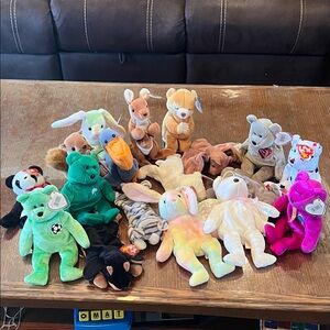 Lot of 20 Vintage Beanie Babies #14